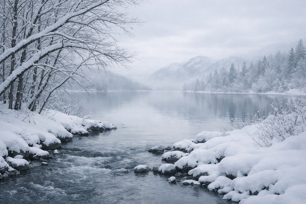 冬景色背景イラスト素材集 Vol.1|1536×1024|Web・TRPG・動画向け(5枚)