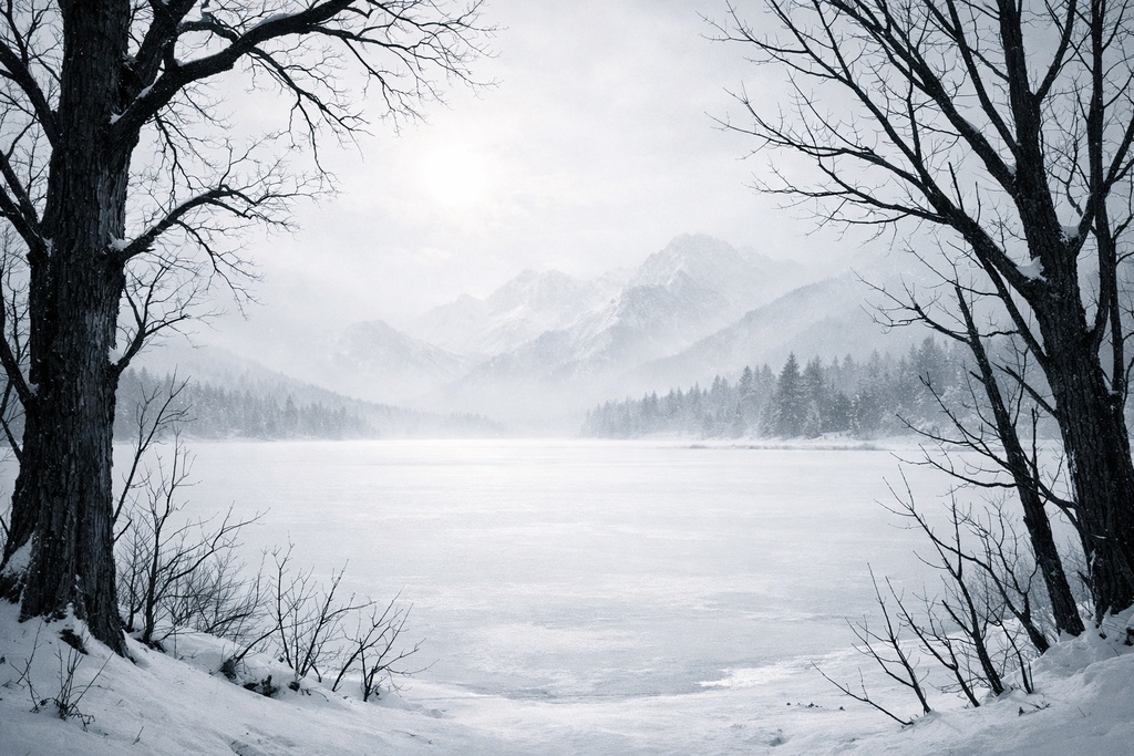 冬景色背景イラスト素材集 Vol.1|1536×1024|Web・TRPG・動画向け(5枚)