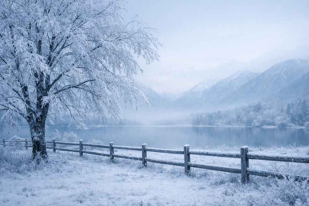 冬景色背景イラスト素材集 Vol.2｜1536×1024｜Web・TRPG・動画向け（5枚）