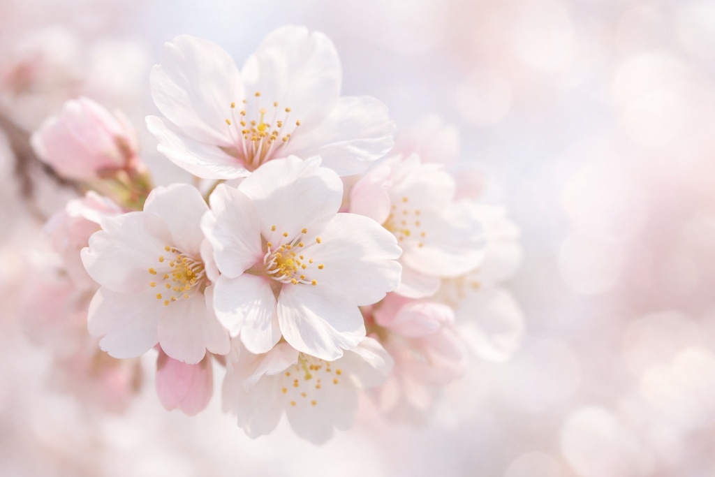 桜景色背景イラスト素材集 Vol.1|1536×1024|Web・TRPG・動画向け(5枚)