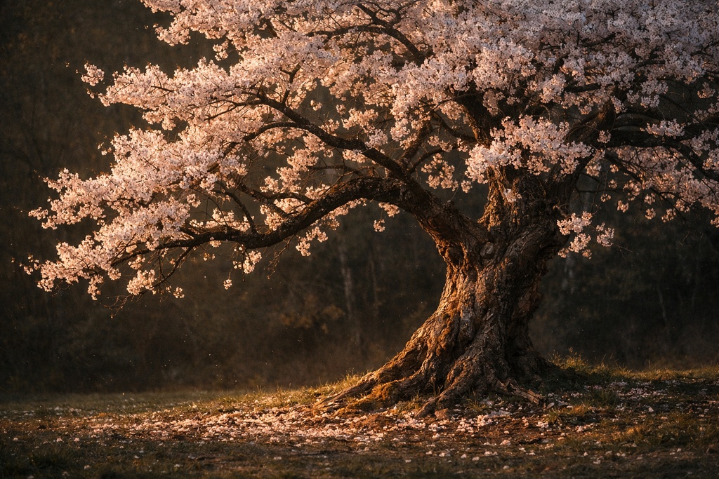 桜景色背景イラスト素材集 Vol.5｜1536×1024｜Web・TRPG・動画向け（5枚）