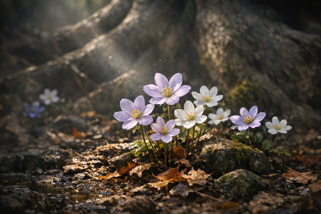 春の自然背景イラスト素材集 Vol.2|1536×1024|Web・TRPG・動画向け(5枚)