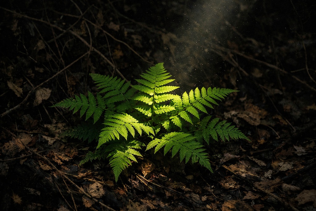 深林の自然背景イラスト素材集 Vol.1|1536×1024|Web・TRPG・動画向け(5枚)