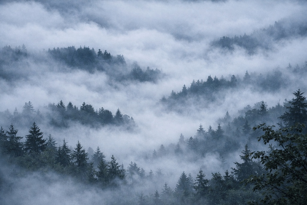 山岳・雲海の背景イラスト素材集 Vol.1|1536×1024|Web・TRPG・動画向け(5枚)