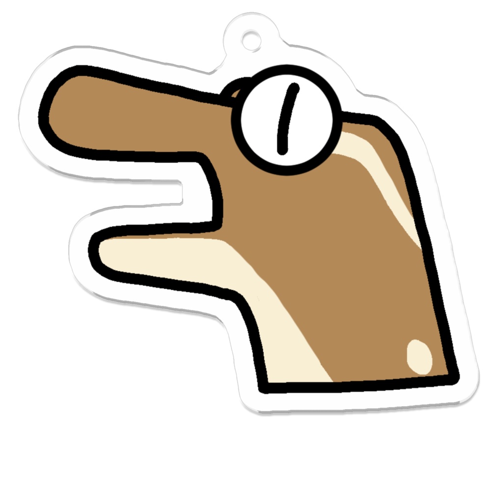 ミニサラシノくん アクキー