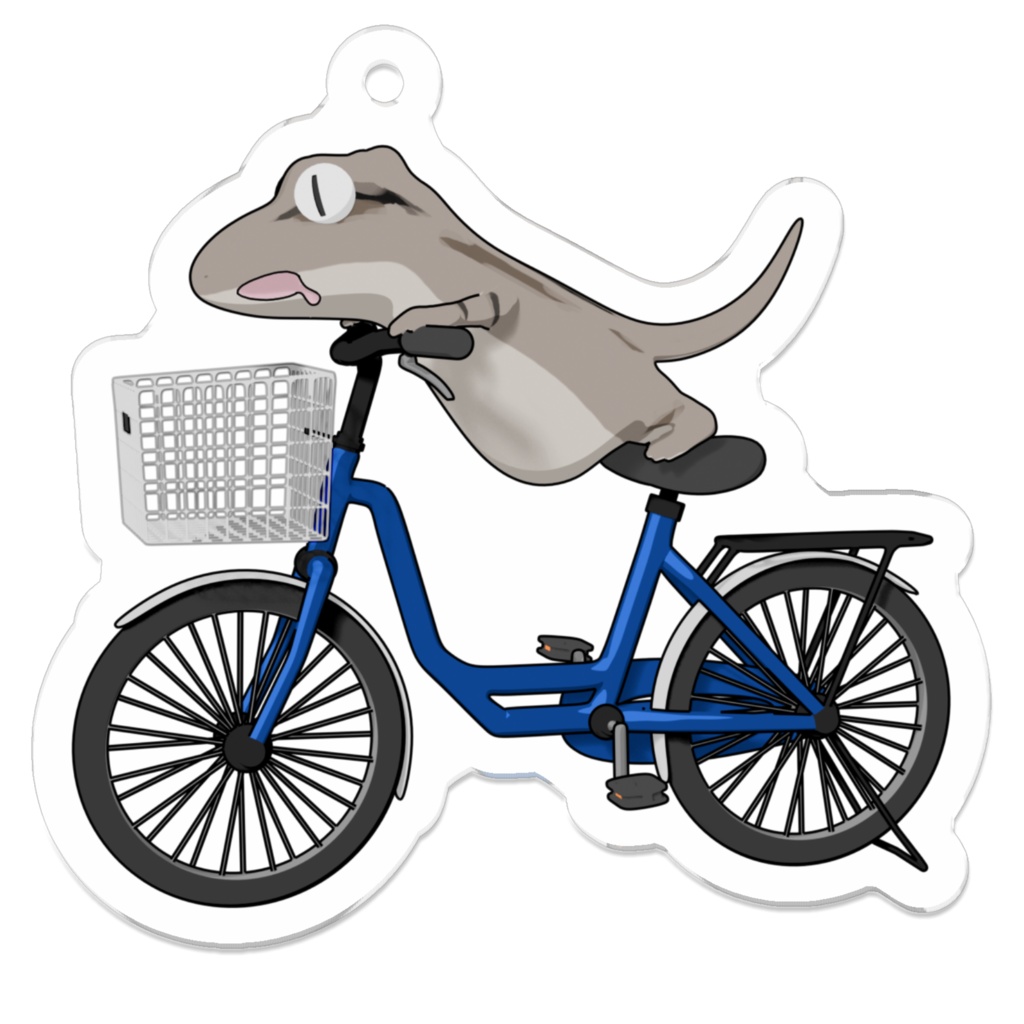 ぽけイルくん on bike アクキー