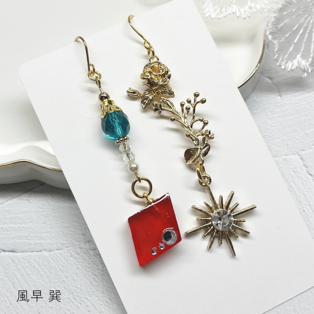 【あんスタ】 ALKALOID モチーフ ピアス イヤリング