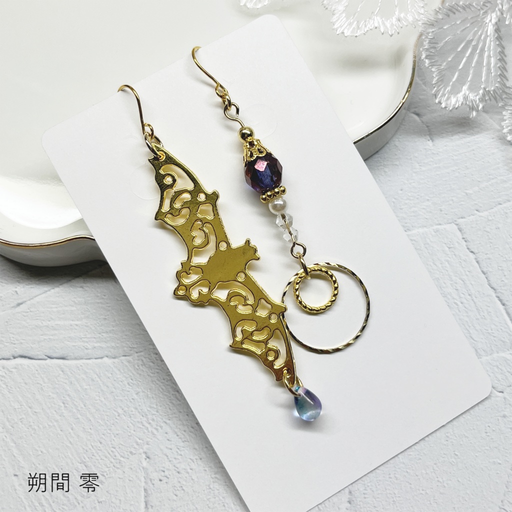 【あんスタ】 UNDEAD モチーフ ピアス イヤリング