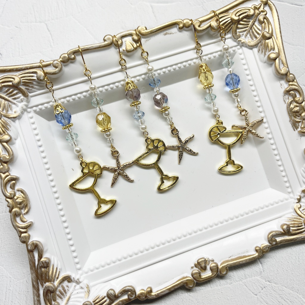 【ツイステ】 オクタヴィネル モチーフ ピアス イヤリング