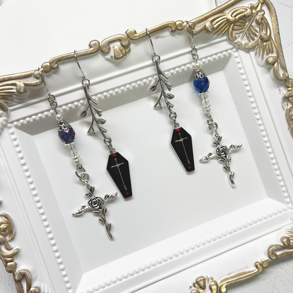 【あんスタ】 朔間兄弟 モチーフ ピアス イヤリング