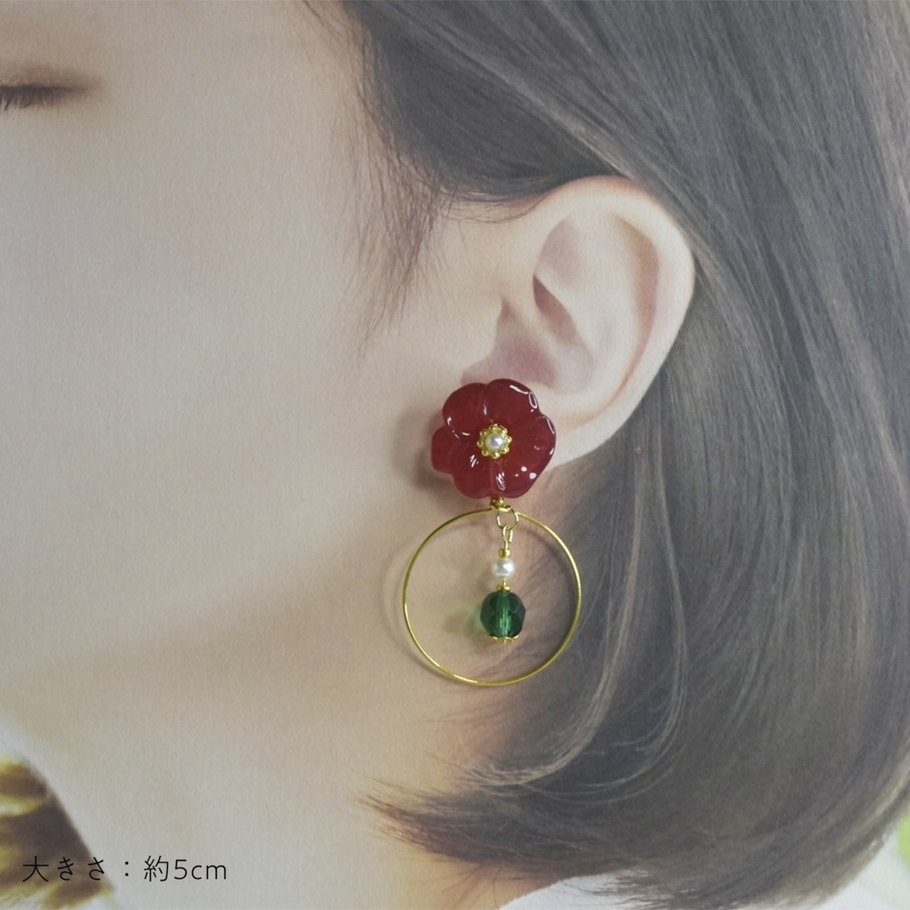 【あんスタ】紅月 モチーフ ピアス イヤリング
