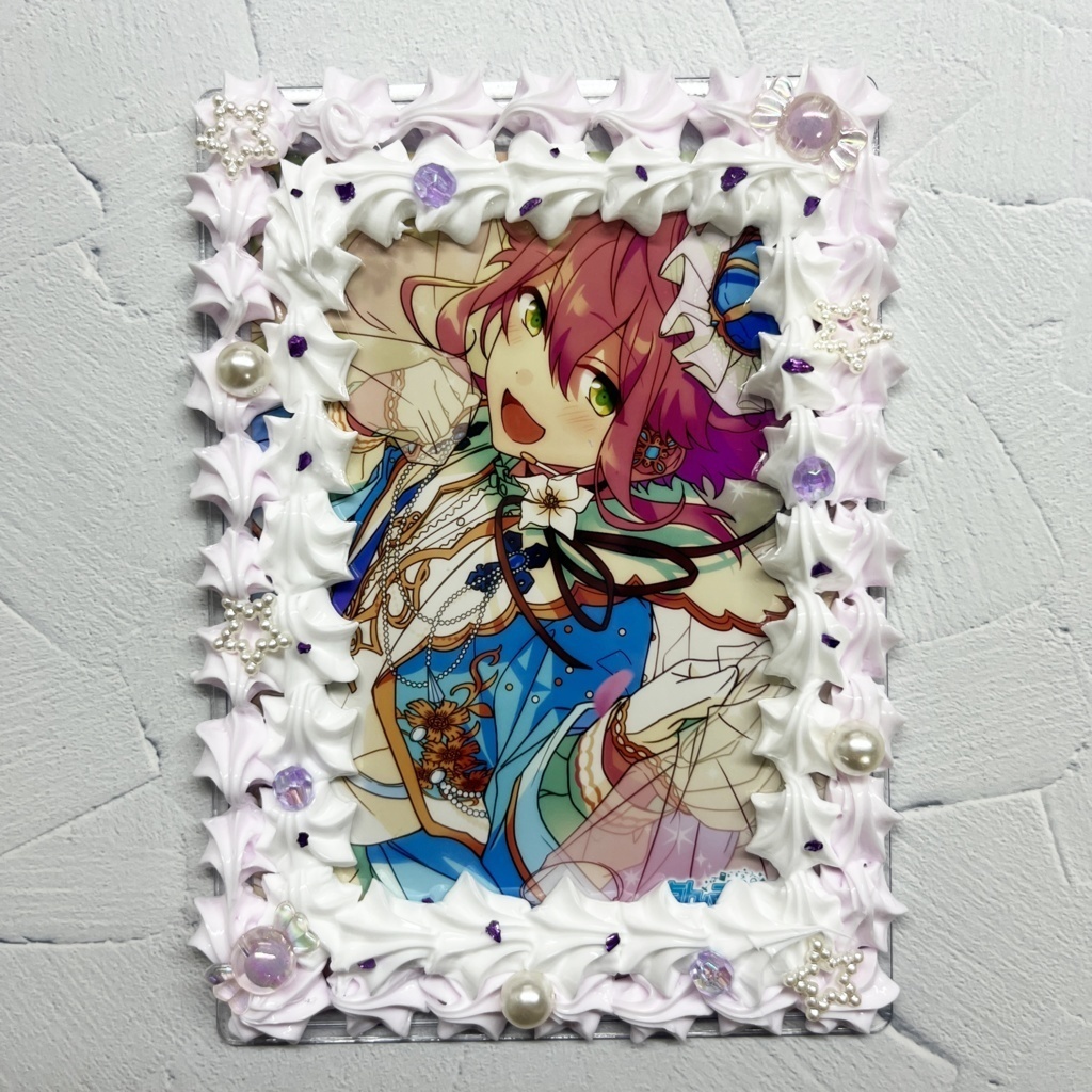 硬質ケース ハンドメイド トレカ デコ B7