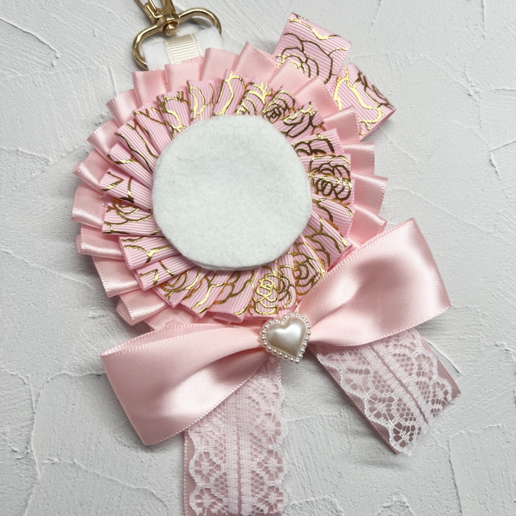 【ロゼット】 ピンク