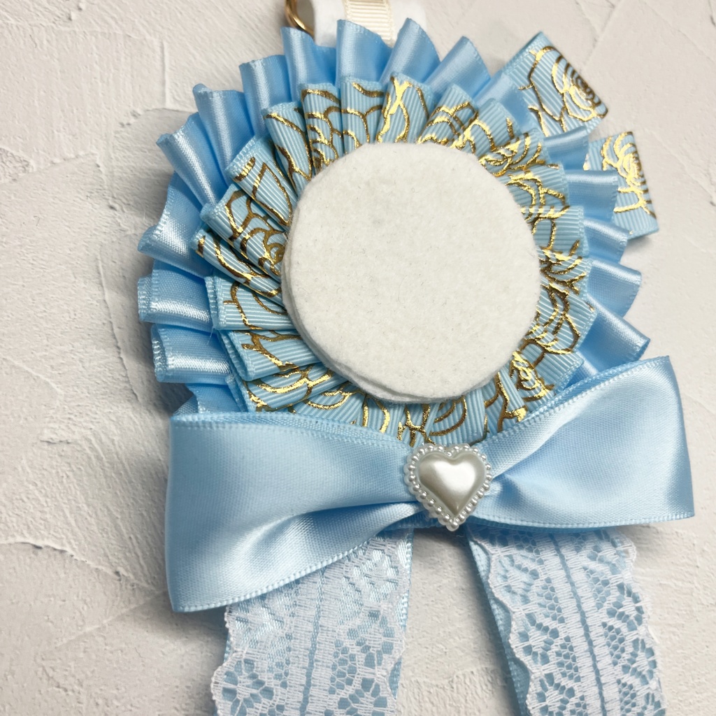 【ロゼット】 水色