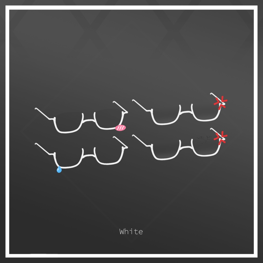 【 エモグラス Emotion Glasses 】 *VRChat