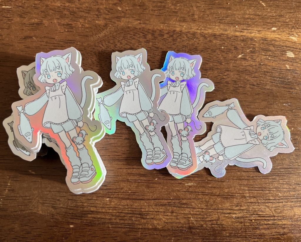 【ステッカー】Fish or Mouse