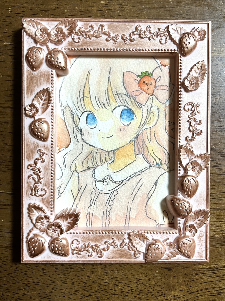 【原画】いちごリボン