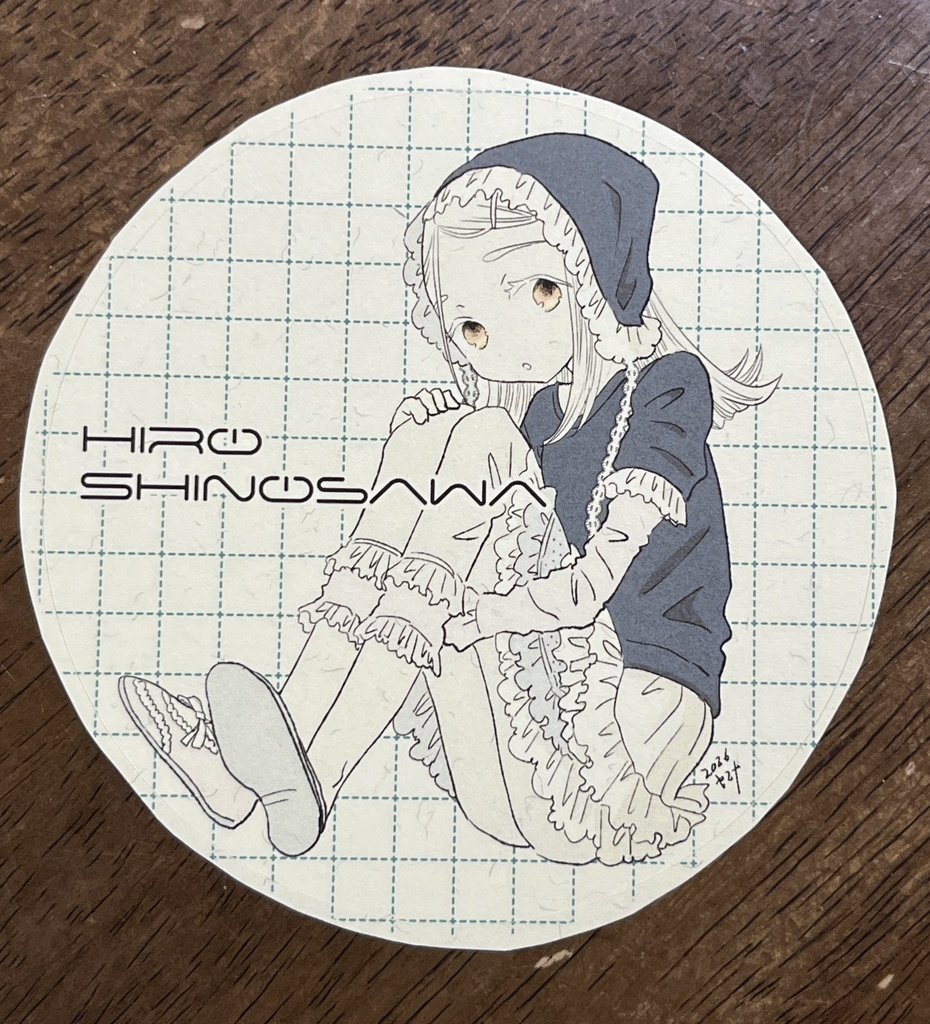 バブーシュカ篠澤広さんシール