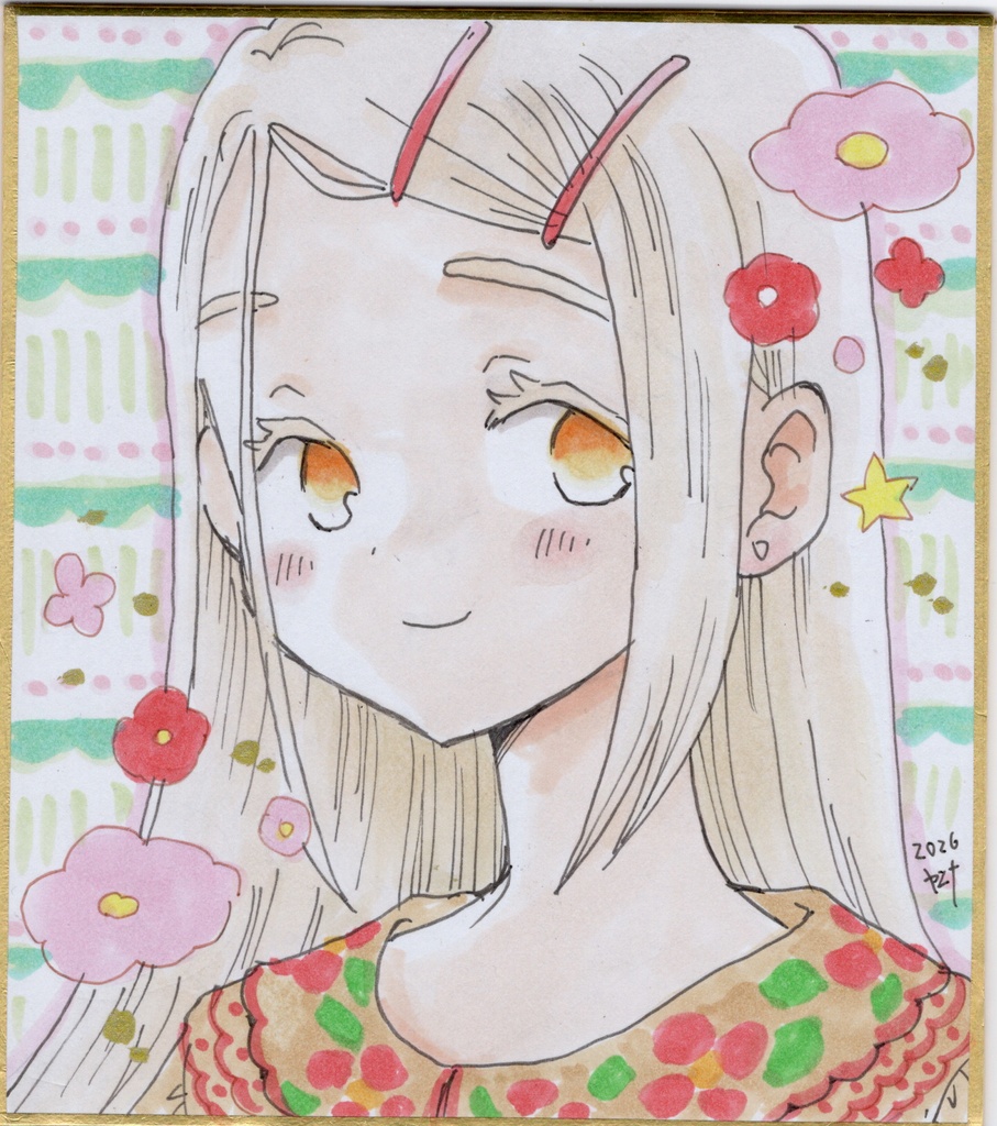 【ミニ色紙】篠澤広さん