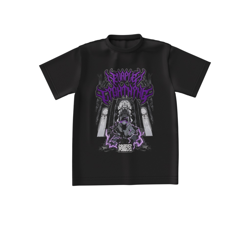 Reina PURPLE LIGHTNING 麗奈 瞬撃の紫電TEKKEN 8 ビッグシルエットTシャツ
