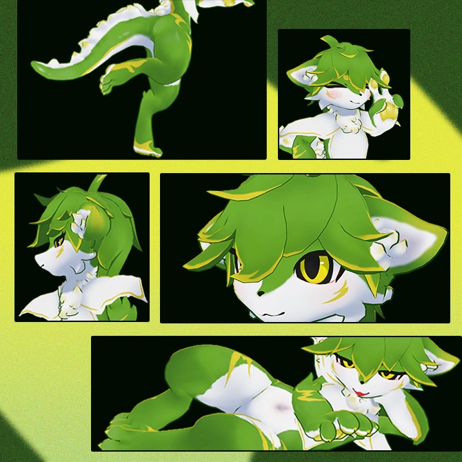 【オリジナル3Dモデル】Sephras -セフラス- 【VRChat想定】