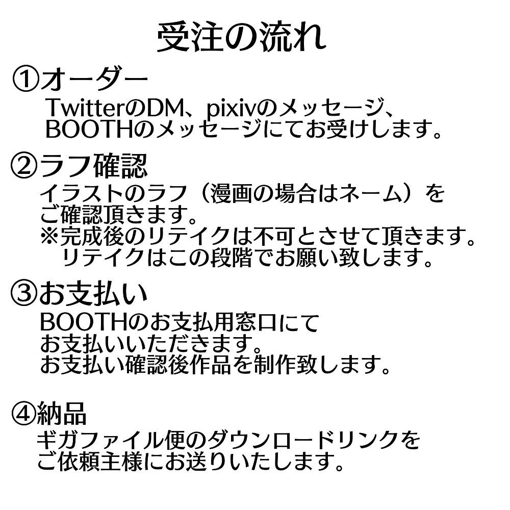 エリア・フォークロア限定コミッションお支払窓口