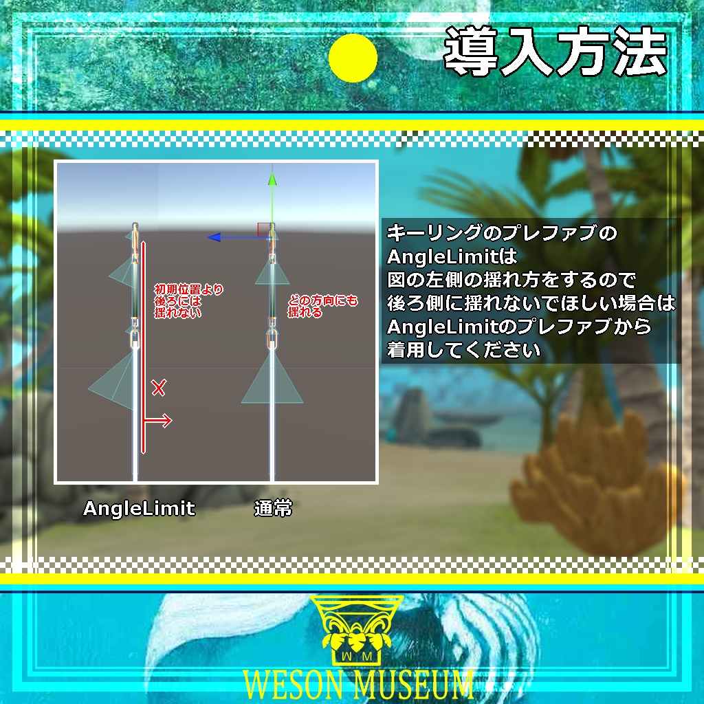 WESON MUSEUM バッジ & キーリング