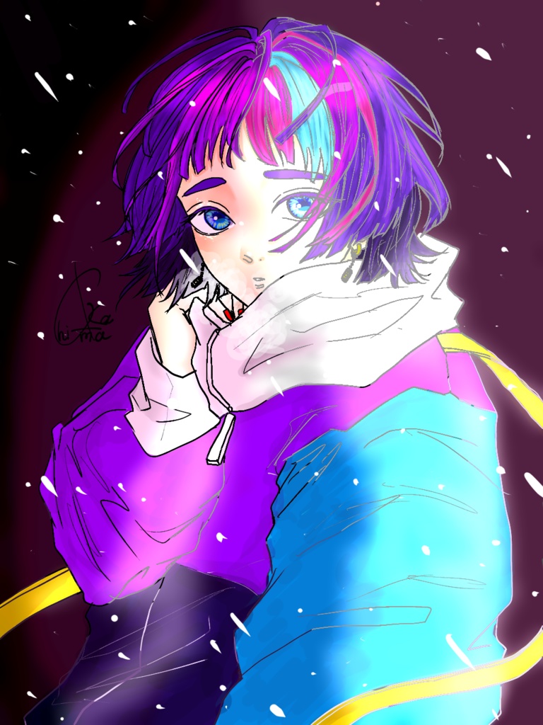 オリジナルイラスト缶バッジ