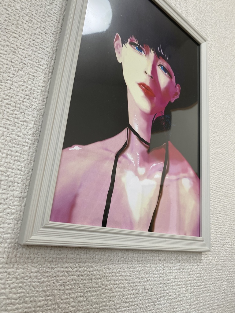 あなたの瞳 オリジナルイラストキャンバス