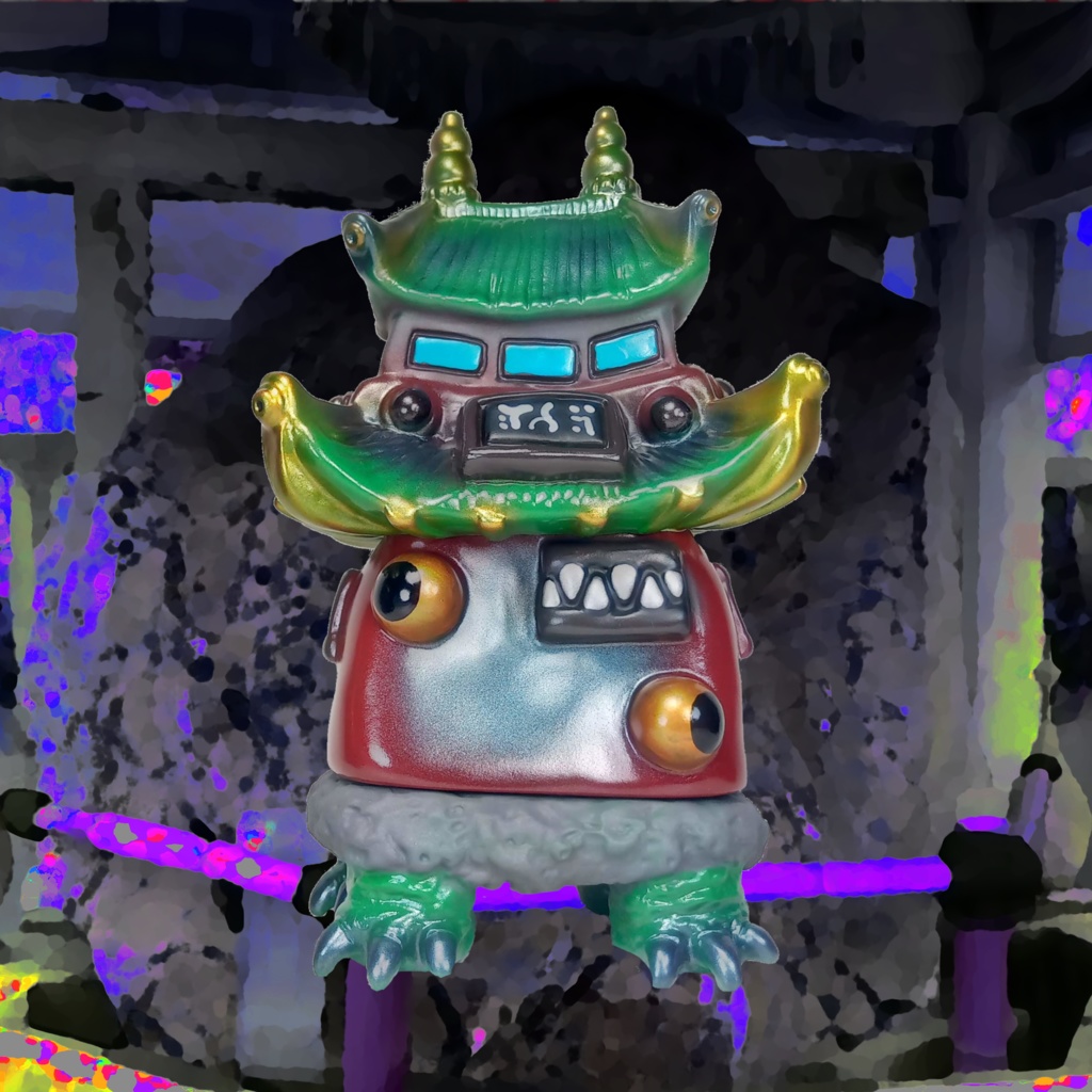 お寺さん怪獣「オーテラン」