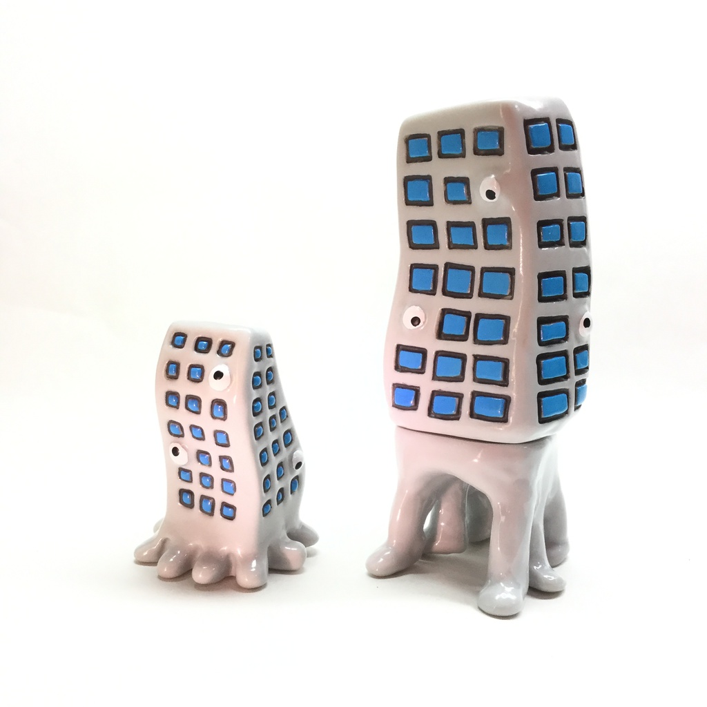 「背景怪獣 マンションデス せっと」