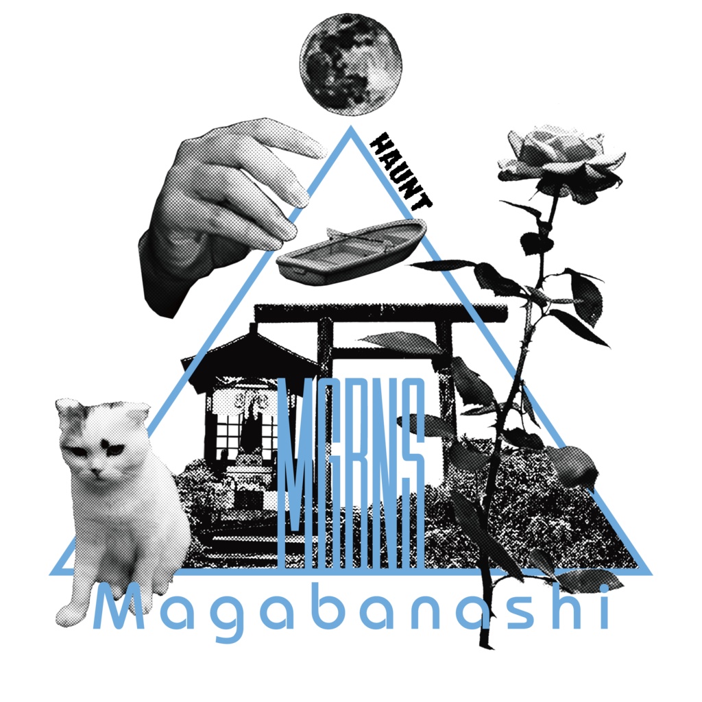 コラージュTEE InlandBlue