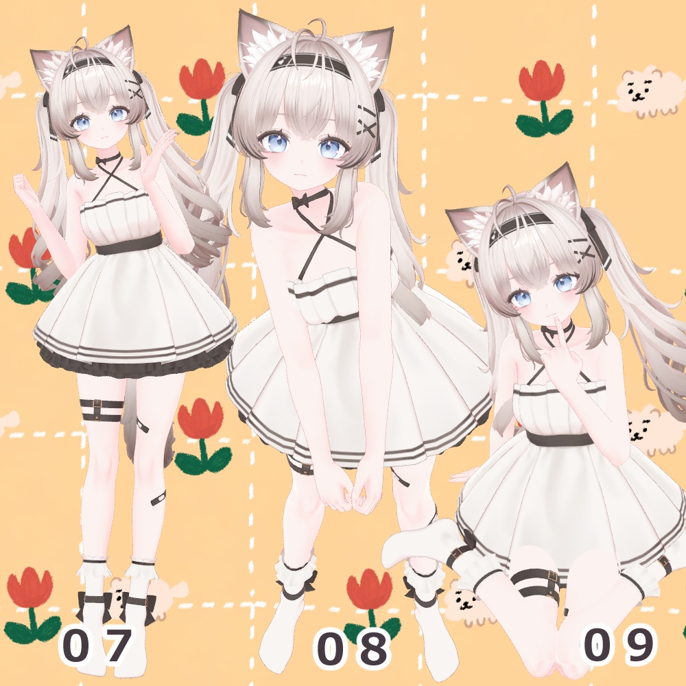 【無料版あり】ポーズ集01【12種】