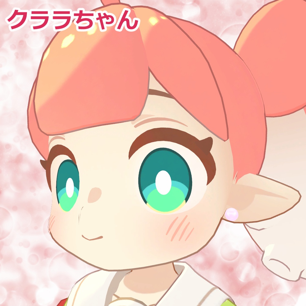【Free/VRC想定】夢幻のオーブピアス【複数アバター対応】