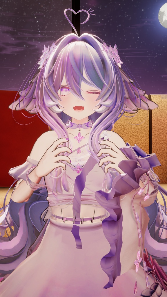 たゆた改変表情【表情アニメーション7種】