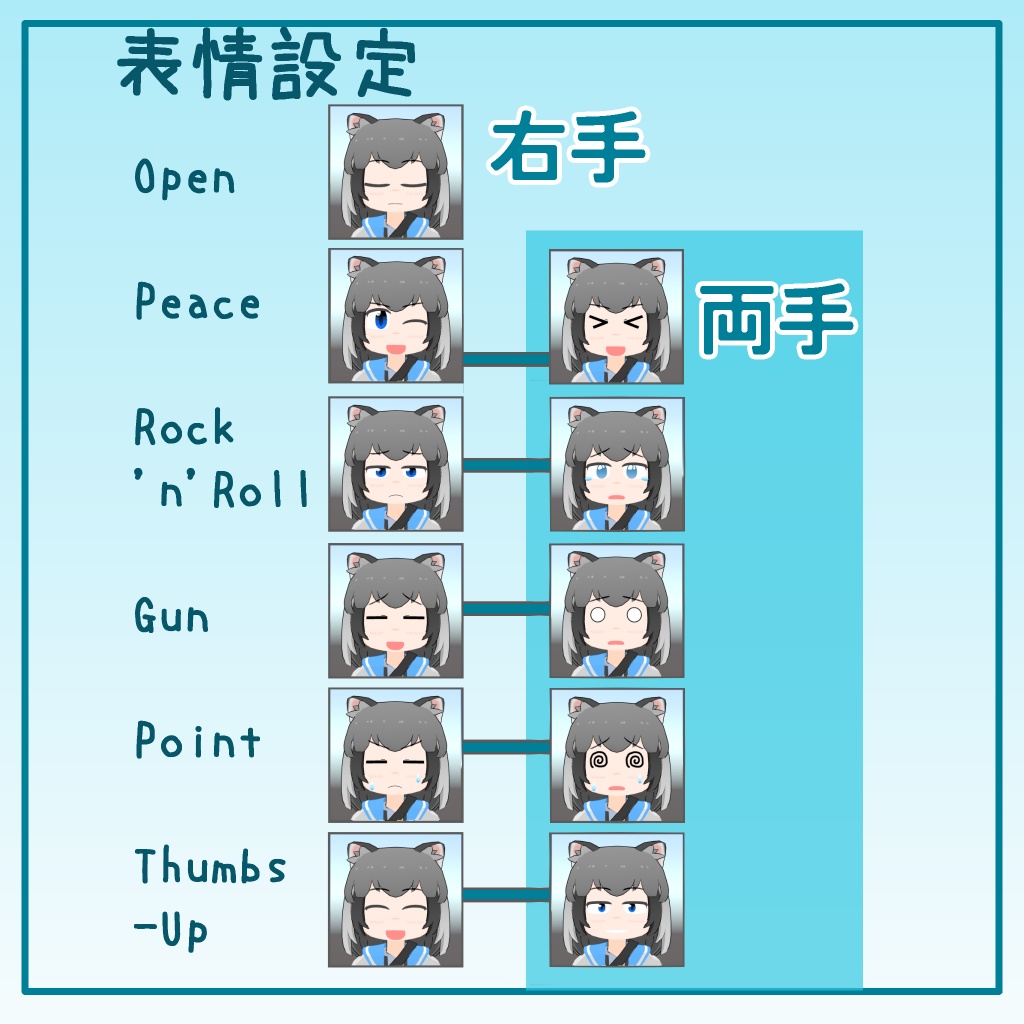 オリジナル3Dモデル『イネミ』ver.2.4(Mobile、FallBack対応)