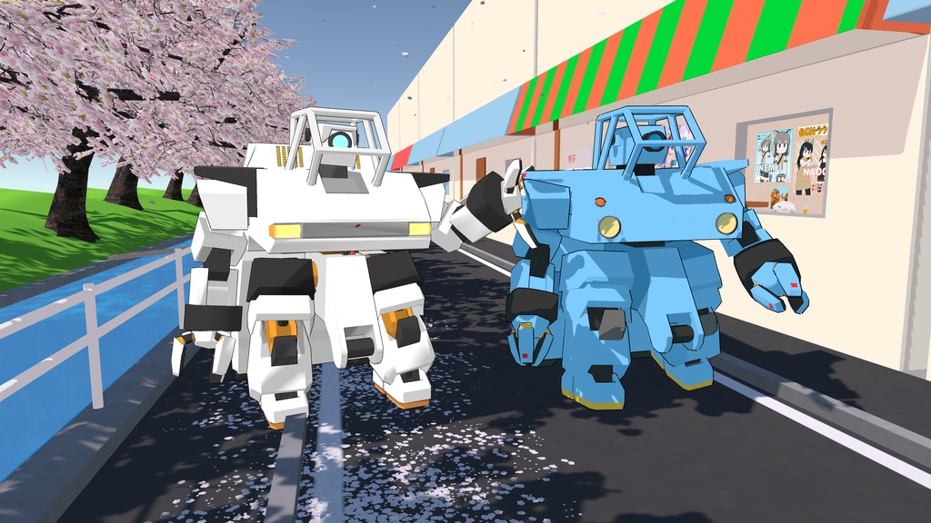 オリジナル3Dモデル『キバ TYPE-5』ver.1.3 (VRChat_Quest両対応)