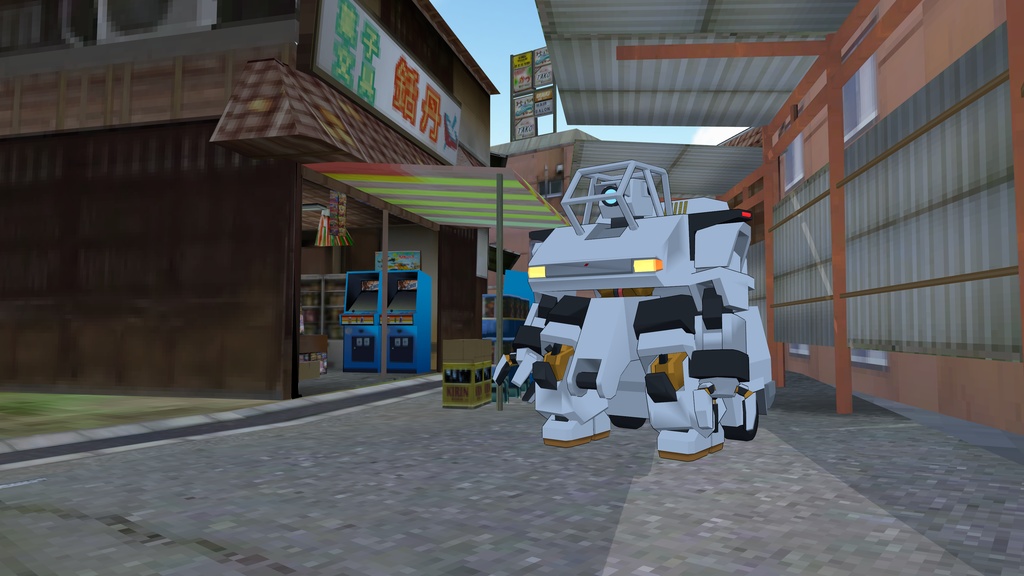 オリジナル3Dモデル『キバ TYPE-5』ver.1.3 (VRChat_Quest両対応)