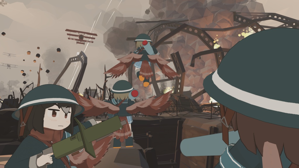 オリジナル3Dモデル『アグリガット』ver.1.7 (Mobile対応)