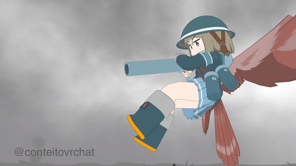 オリジナル3Dモデル『アグリガット』ver.1.7 (Mobile対応)