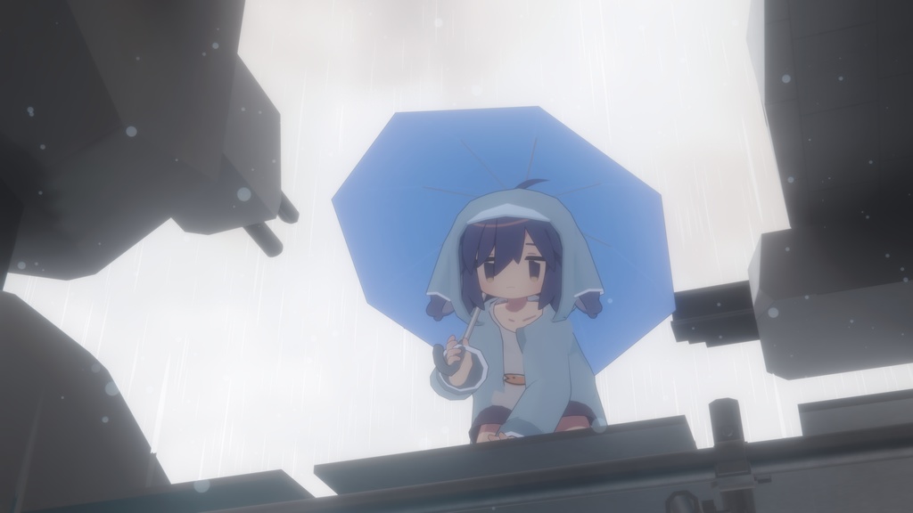 【うささき対応】レインコート(Quest対応)ver.1.3