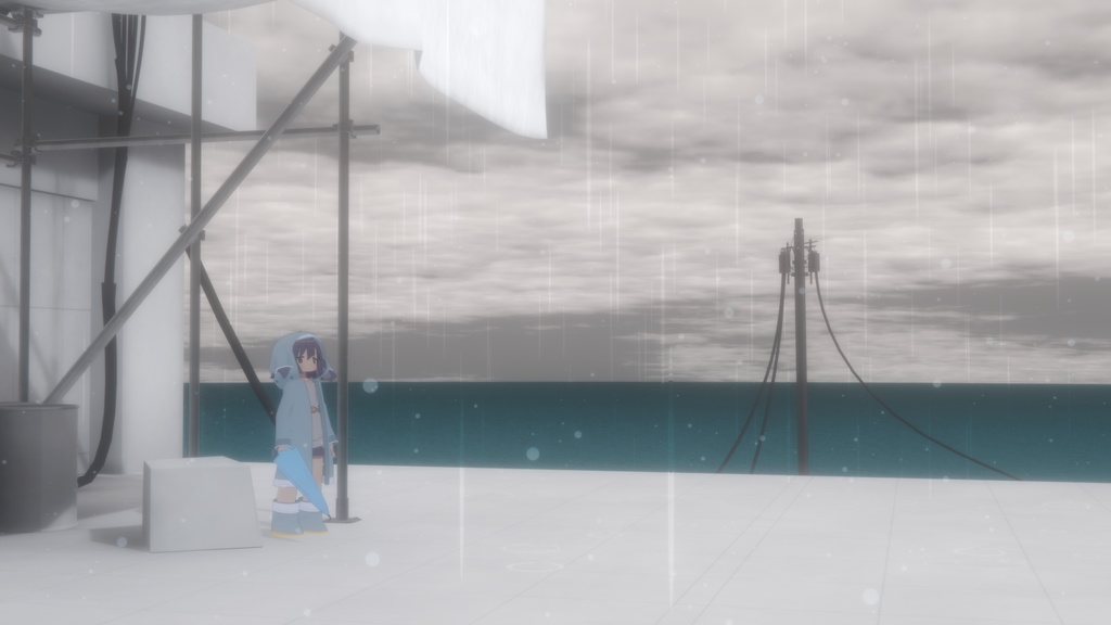 【うささき対応】レインコート(Quest対応)ver.1.3