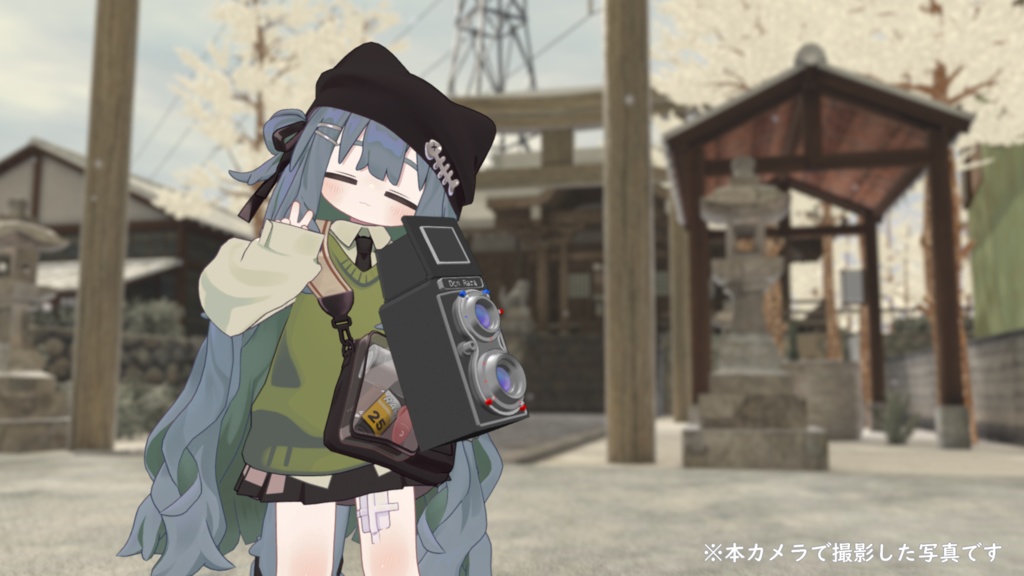 【VirtualLens2対応】VR二眼レフカメラ