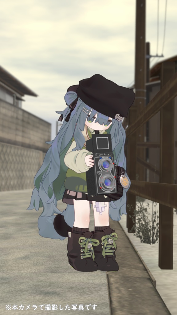 【VirtualLens2対応】VR二眼レフカメラ