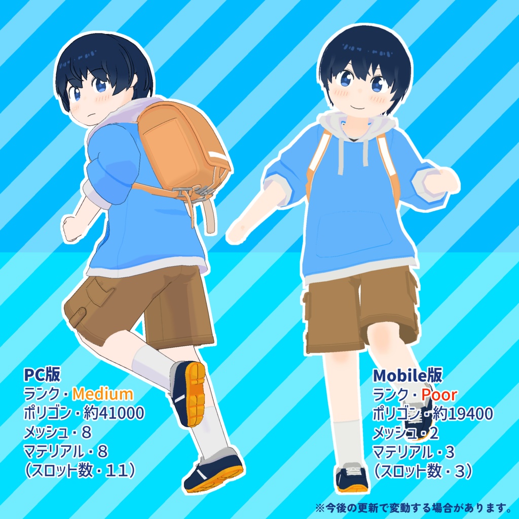 オリジナル3Dモデル『ナロタ』(Mobile対応)