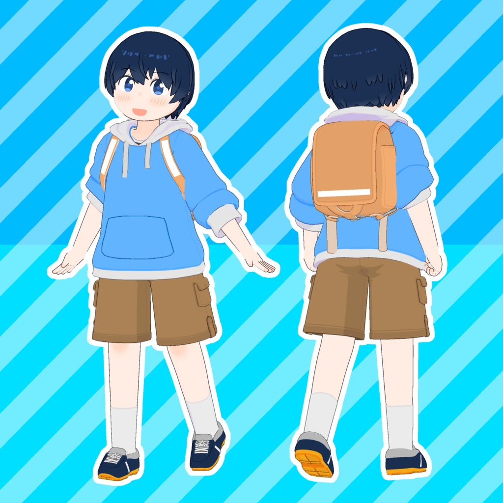 オリジナル3Dモデル『ナロタ』(Mobile対応)