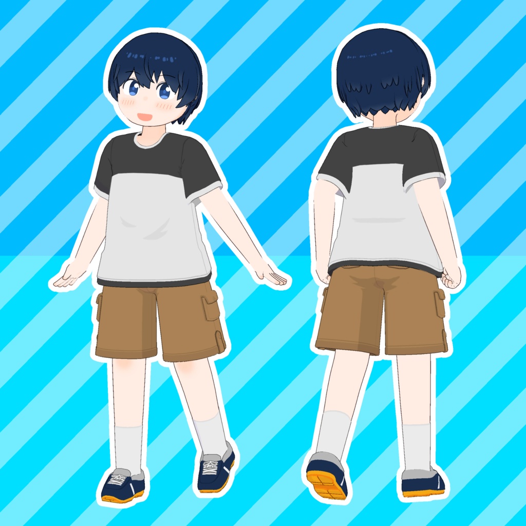 オリジナル3Dモデル『ナロタ』(Mobile対応)