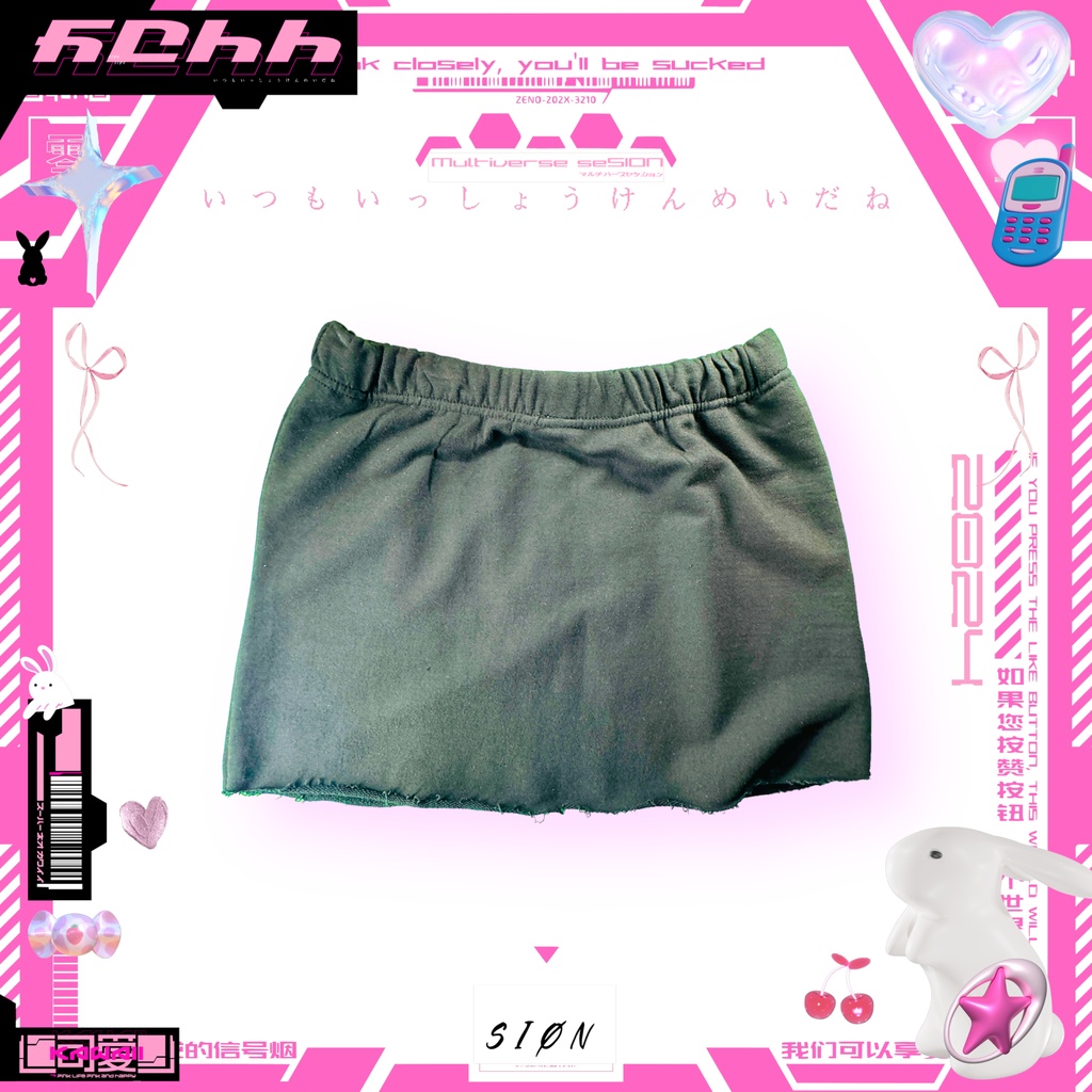 kawaii-スウェットスカート8.3 oz