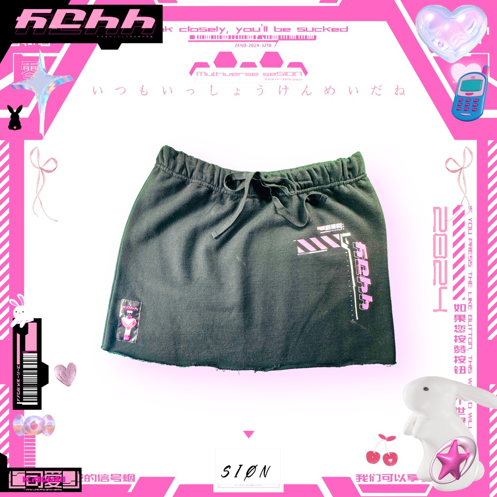 kawaii-スウェットスカート8.3 oz