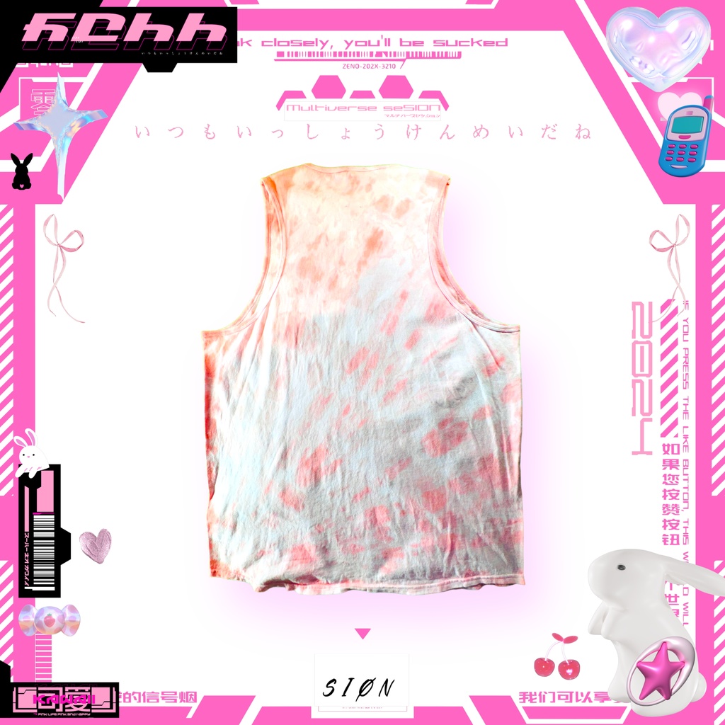 kawaii-染めタンクトップ